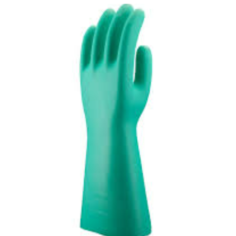 RAPID 33CM GREEN CHMEICAL/SOLVENT GLOVE LARGE