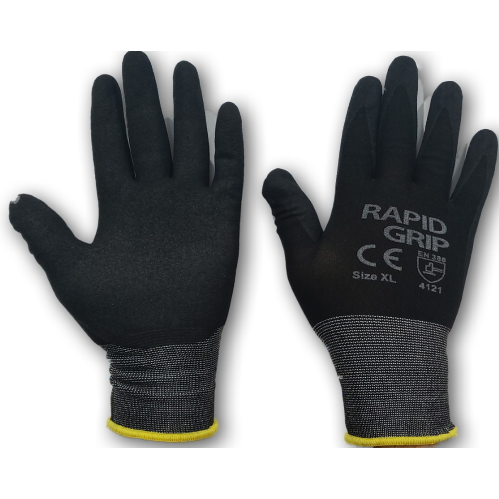 RAPID GRIP GLOVES XL PAIR