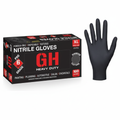 6 Mil Black Nitrile Gloves Extra Large Heavy-Duty Protection